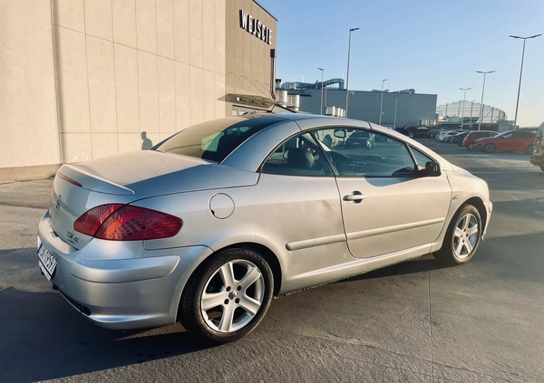 Peugeot 307 CC cena 6500 przebieg: 170000, rok produkcji 2004 z Pruszków małe 46